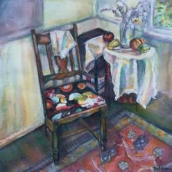 Kitchen Chair With Still Life